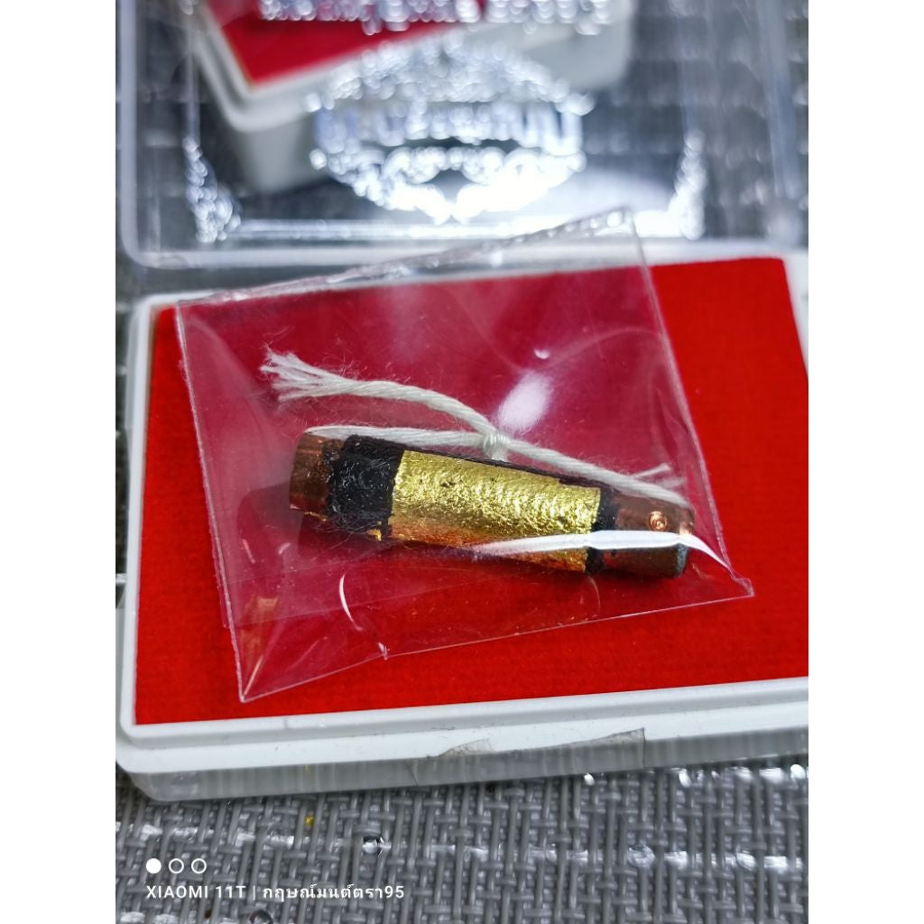 ตะกรุดเมียมาก หลวงปู่อินทร์-อุปคุตโต สำนักสงฆ์คลองขี้เหล็ก จ.สระแก้ว Thai Blessing Co ดอกครู 4 ซม. ดอกสั้น 3 ซม. ดอกสั้น 3 ซม.-ดอกครู 4 ซม.-