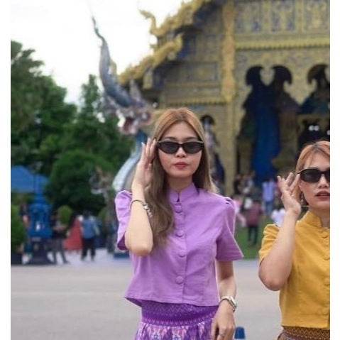 Elegant Pearl Trim Wrap Blouse &amp; 6-Piece Pleated Skirt Set | Luxurious Cotton Outfit in Wine Red, Pink, Peach – Perfect for Modest &amp; Daily Wear One-Sake.com แดง / L แดง / S แดง / M แดง / S-แดง / M-แดง / L-แดง / XL-เหลือง / S-เหลือง / M-เหลือง / L-เหลือง / XL-ม่วง / S-ม่วง / M-ม่วง / L-ม่วง / XL-