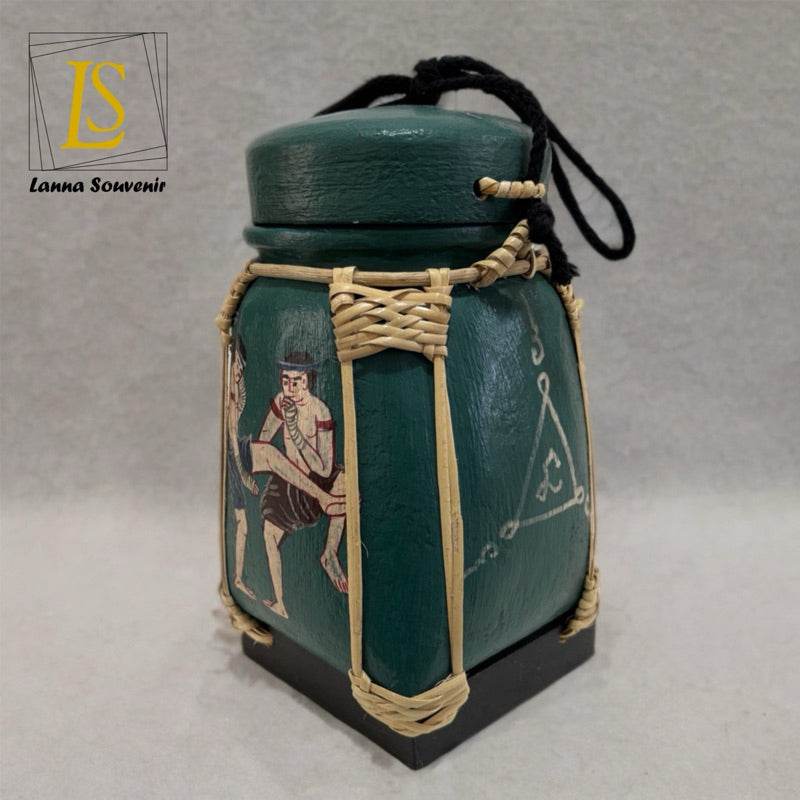🌟 Handcrafted Lanna Thai Ceramic Vase - Elegant Muay Thai Inspired Home Decor & Gift (8.3"x4.7") One-Sake.com Green 3 Green 1 Green 2 Green 1-Green 2-Green 3-Olive green 1-Olive green 2-Olive green 3-Olive green 4-Olive green 5-Light blue 1-Light blue2-Light blue 3-Light blue 4-Blue 1-Blue 2-Blue 3-Blue 4-Blue 5-Red 1-Red 2-Red 3-Red 4-Dark teal 1-Dark teal 2-Dark teal 3-Yellow 1-Yellow 2-Black 1-Black 2-Black 3-