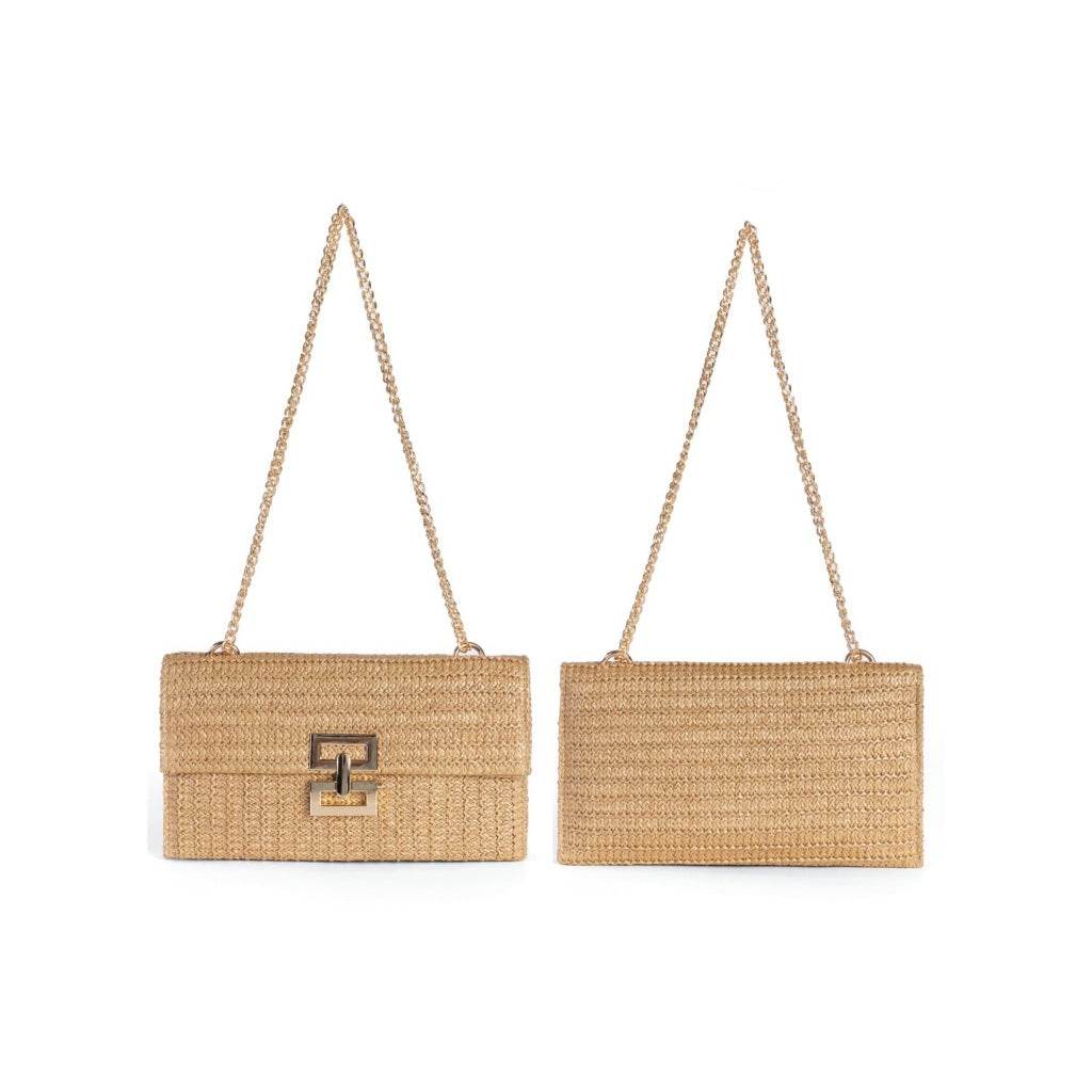 European &amp; American Style Woven Shoulder Bag – Handmade Cotton Rope Tote for Women | Fits Phone &amp; Makeup – 35cm x 38cm with 28cm Strap One-Sake.com black khaki white off khaki-white off-black-pink-