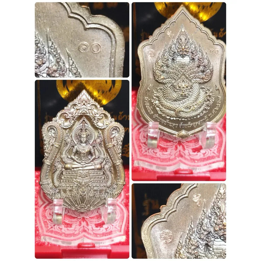 Harness Wealth and Spiritual Power with the Wealth and Spiritual Power Medal - Majestic Millionaire Emperor Medal 10มหาชนวน
