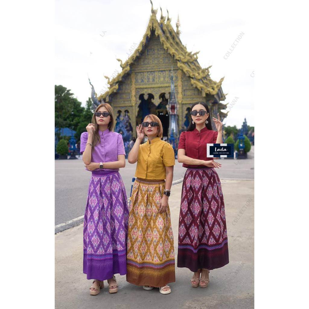 Elegant Pearl Trim Wrap Blouse &amp; 6-Piece Pleated Skirt Set | Luxurious Cotton Outfit in Wine Red, Pink, Peach – Perfect for Modest &amp; Daily Wear One-Sake.com แดง / L แดง / S แดง / M แดง / S-แดง / M-แดง / L-แดง / XL-เหลือง / S-เหลือง / M-เหลือง / L-เหลือง / XL-ม่วง / S-ม่วง / M-ม่วง / L-ม่วง / XL-
