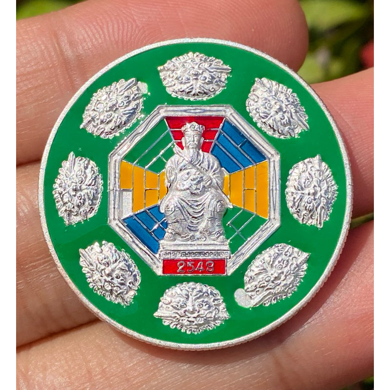 Tai Sui God Protection Coin - Silver Enamel Edition 2005 for Divine Fate Guardian 4