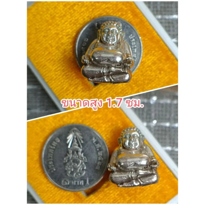 💰 Somboon Sap Kaccayana 2019 Sacred Wealth & Prosperity Amulet (Nava-Metal with Silver Takrut) – Luang Phor Mian, Wat Ban Chaneang, Buriram, Thailand