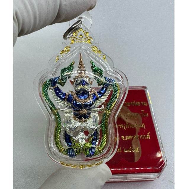 Paya Krut Subduing Naga – Ruay Som Pratana Edition, B.E. 2565 – Wat Huay Duan, Nakhon Sawan (Luang Phor Phat Blessed) - Thai Blessing Co