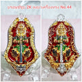 Tao Wessuwan Amulet: Dwi Deva Twin-Faced Charm for Protection, Wealth, and Spiritual Authority 2K enamel bronze