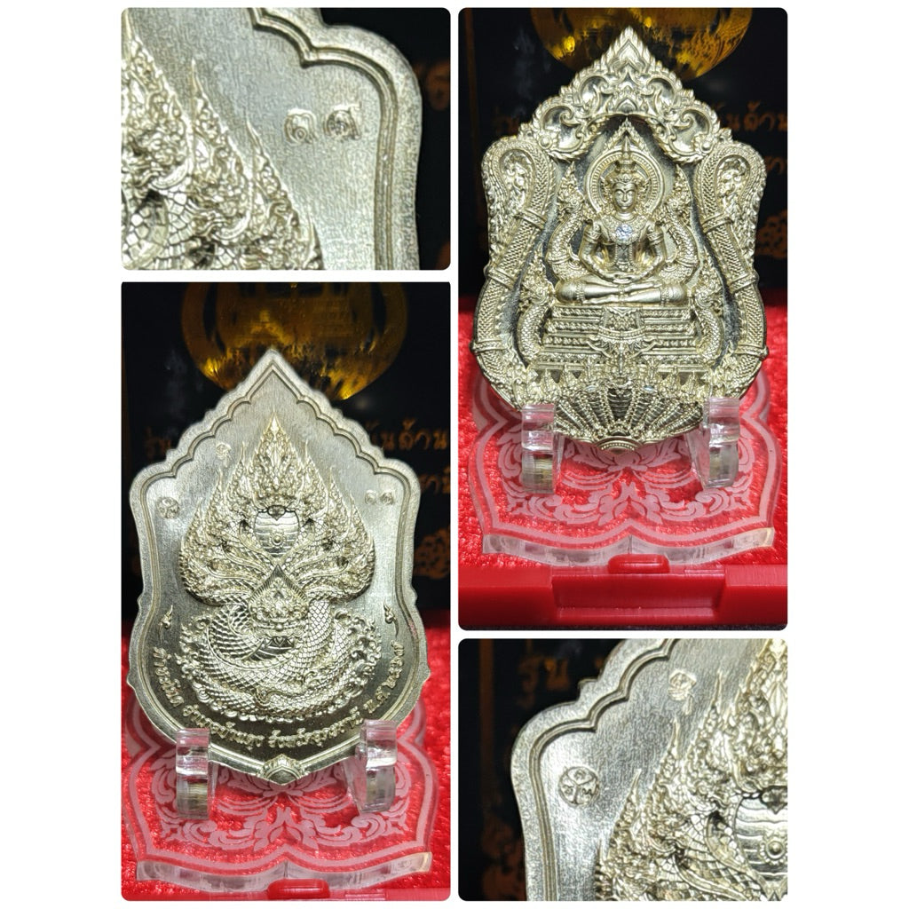 Harness Limitless Wealth & Spiritual Power – Majestic Millionaire Emperor Medal 19อัมปาก้า