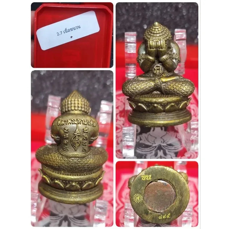 Unlock Supreme Blessings with Authentic ‘Sila Prom Mahamongkol’ Phra Pidta Amulet by Luang Pu Sila for Ultimate Protection