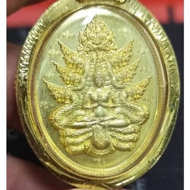 ✨ The Sovereign Phaya Mucalinda Naga King: Kathin 2024 (B.E. 2567) Masterpiece Edition by Phra Arjan Sirichai, Wat Rong Kham Luang – Authentic Thai Sacred Medallion for Absolute Protection, Infinite Wealth, and Spiritual Ascension ✨