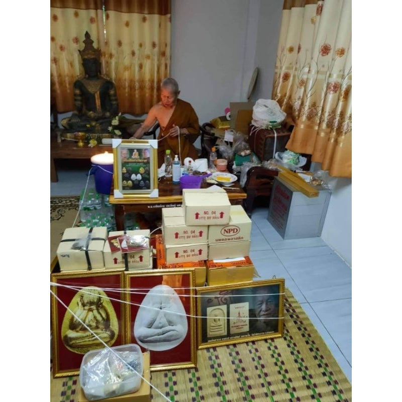 🪝 Sea Lord Sakot Charm by Luang Ta Soon – Protection, Trade Luck & Loving-Kindness, Wat Pa Issara Tham