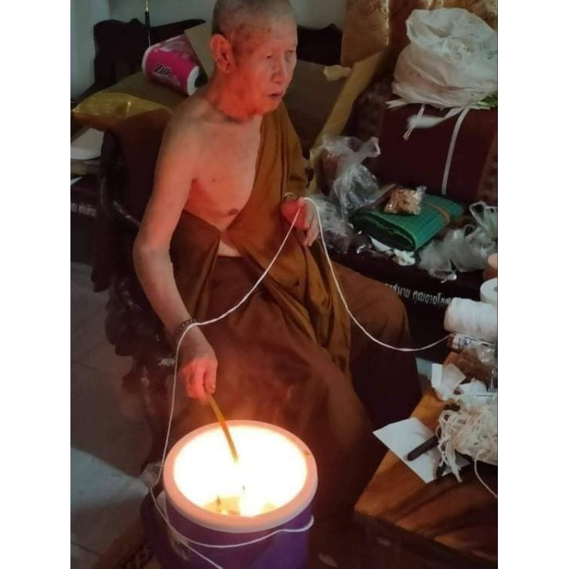 🪝 Sea Lord Sakot Charm by Luang Ta Soon – Protection, Trade Luck & Loving-Kindness, Wat Pa Issara Tham