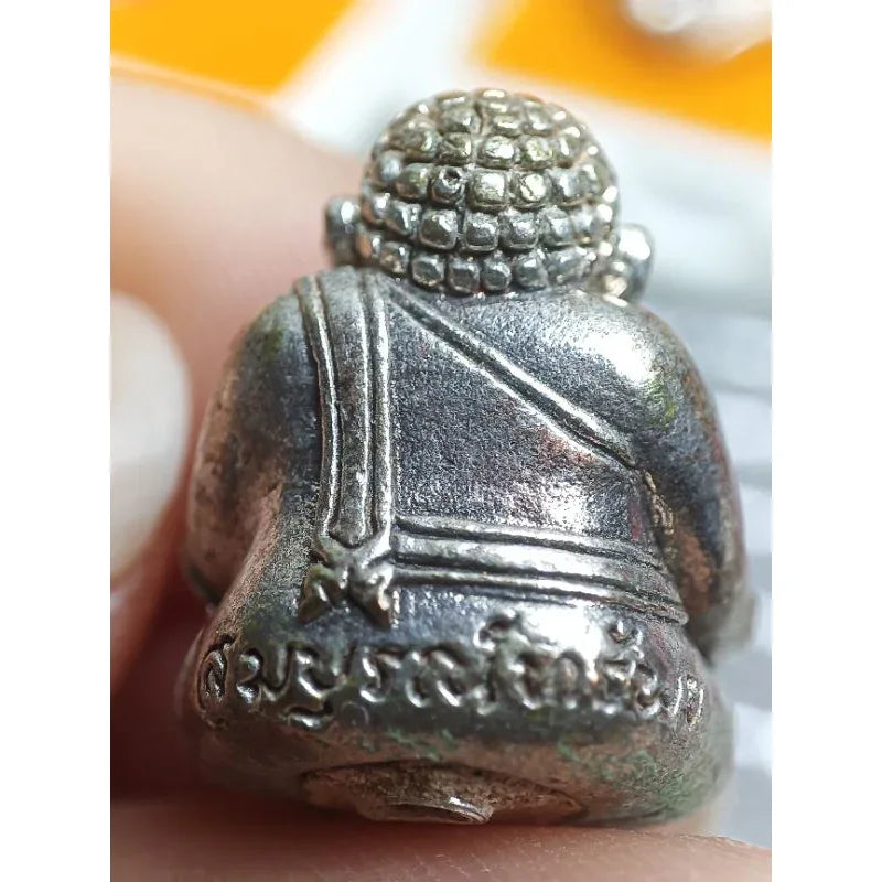 💰 Somboon Sap Kaccayana 2019 Sacred Wealth & Prosperity Amulet (Nava-Metal with Silver Takrut) – Luang Phor Mian, Wat Ban Chaneang, Buriram, Thailand