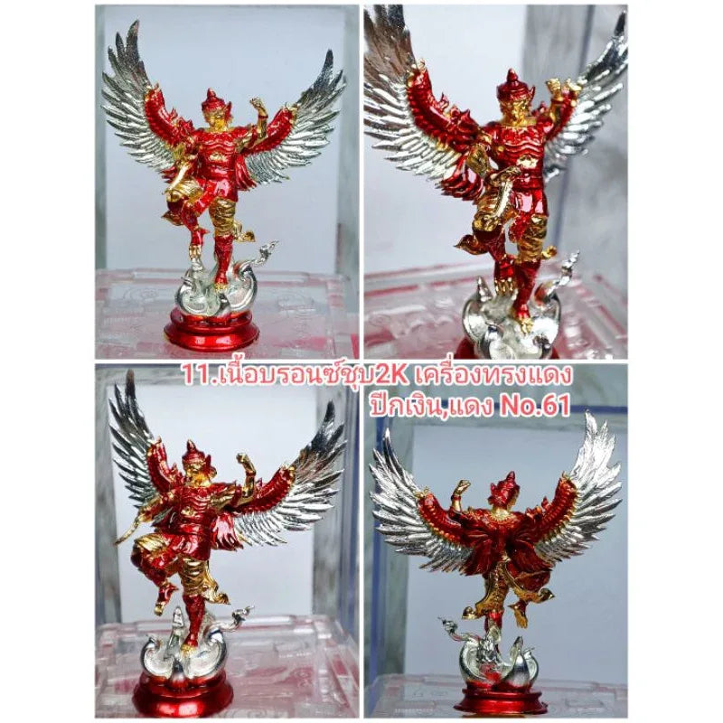 🦅 "Phaya Suban" Garuda of Wealth: Supreme Authority Amulet by LP Kao (Wat Mai Phadung Khet) – Crush Debt & Rise to Power 11.2K Red costume