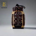 Handmade Thai Bamboo Rice Box - Thai Kratip Khao Storage Jar for Rice and Grains B68