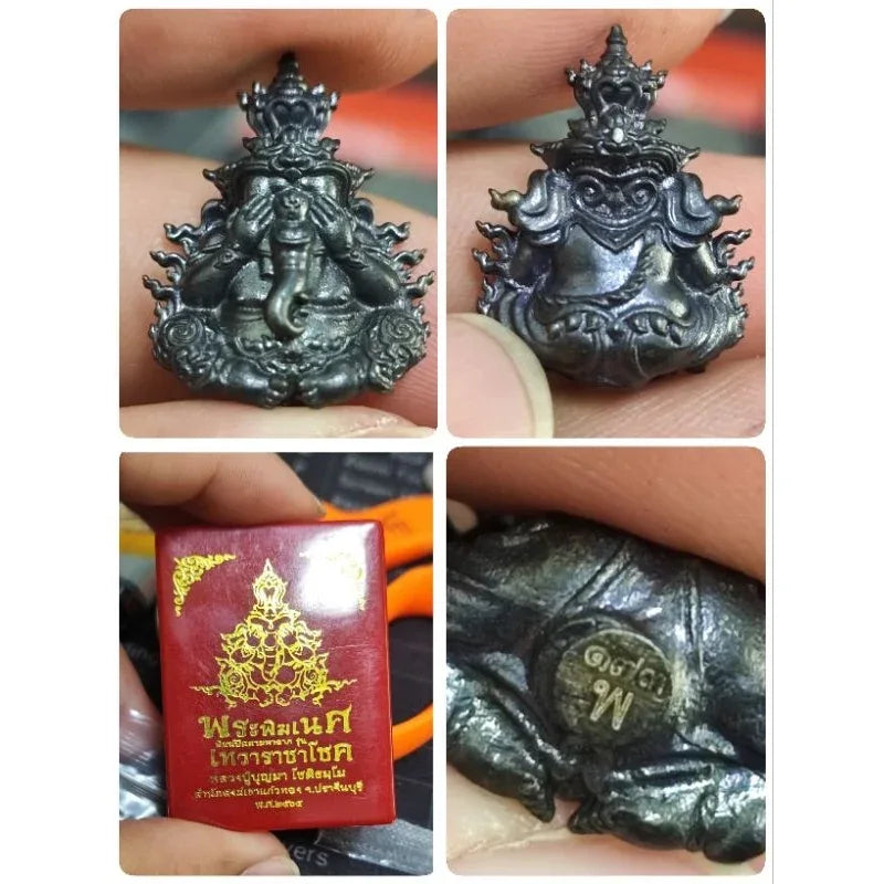 Divine Lord Ganesha Amulet - Thewra Rachachok Edition by Luang Pu Boonma Chotithammo | Khao Kaew Thong Monastery, Prachinburi, 2021