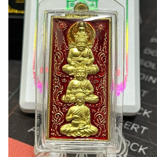 Harness the Power of Enlightenment & Protection – Authentic Buddha Arahant Medal Blessed by Luang Pho Pha 123ลงยาแดง