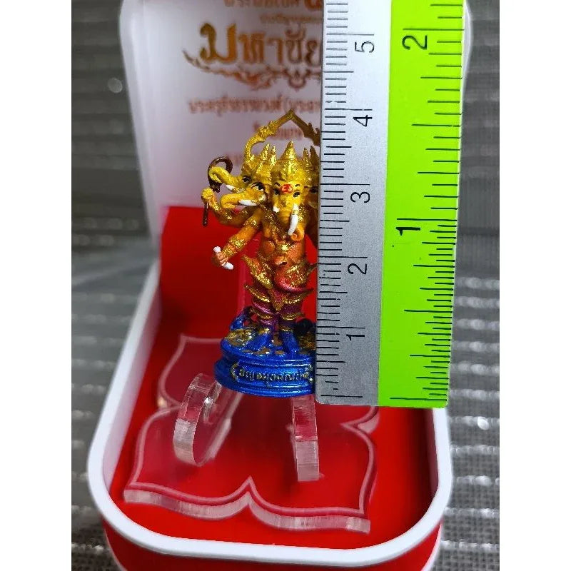🐘 “Panchamukhi Ganapati ‘Great Victory’ Statue” – 5‑Head Ganesha by Phra Ajarn Liang (Wat Chomket, Thailand) for Multi‑Direction Success, Protection & Wisdom