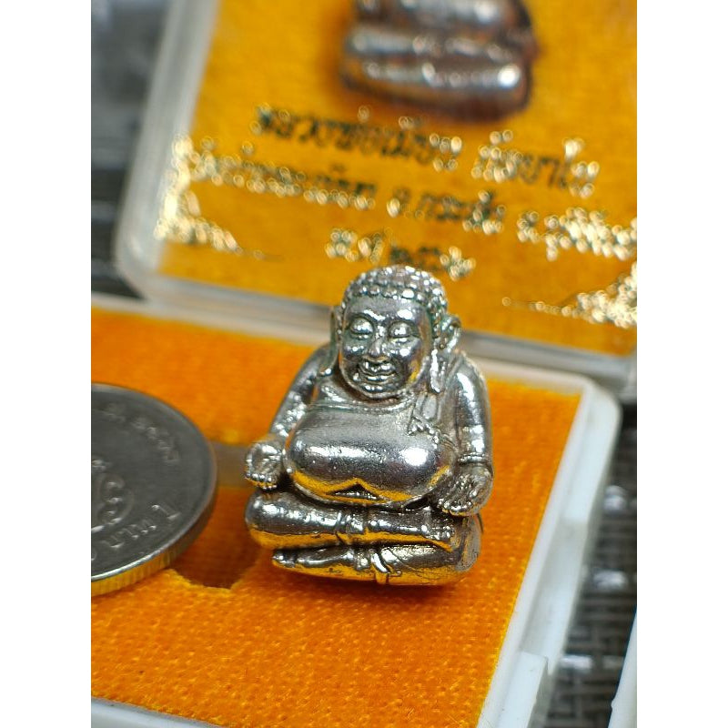 💰 Somboon Sap Kaccayana 2019 Sacred Wealth & Prosperity Amulet (Nava-Metal with Silver Takrut) – Luang Phor Mian, Wat Ban Chaneang, Buriram, Thailand