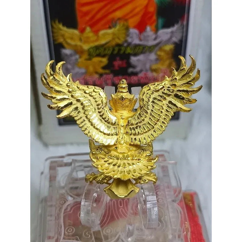 🦅 Phaya Krut & Hanuman "Setthi Than Jai" (Instant Millionaire) Edition (2019): Luang Phor Wan, Wat Khlong Khun – Wealth, Power & Victory