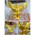 🦅 Phaya Krut & Hanuman "Setthi Than Jai" (Instant Millionaire) Edition (2019): Luang Phor Wan, Wat Khlong Khun – Wealth, Power & Victory Gold-plated Garuda