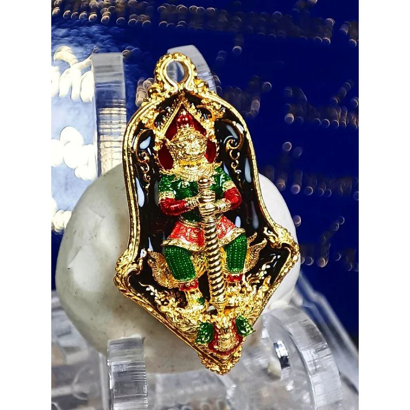 Divine Lord Vishnu Amulet - Taowessuwan's Guardian for Wealth and Protection