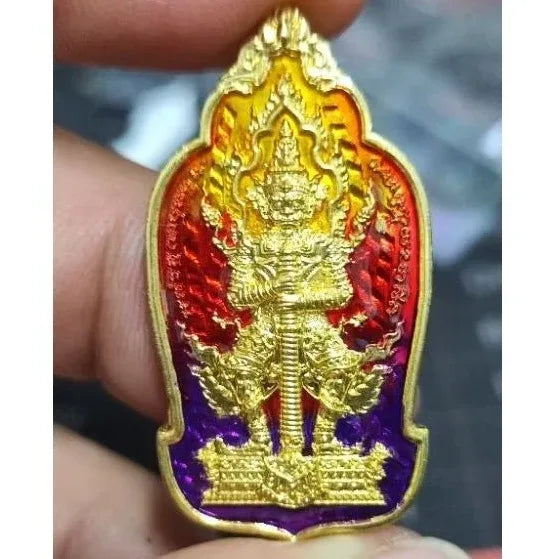 Unlock Limitless Merit and Protection with Sacred Phaya Purisat Medal by Revered Masters