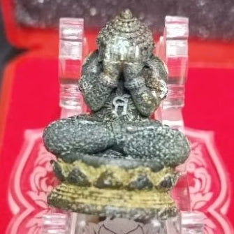 Unlock Supreme Blessings & Ultimate Protection – Authentic ‘Sila Prom Mahamongkol’ Phra Pidta Amulet by Luang Pu Sila