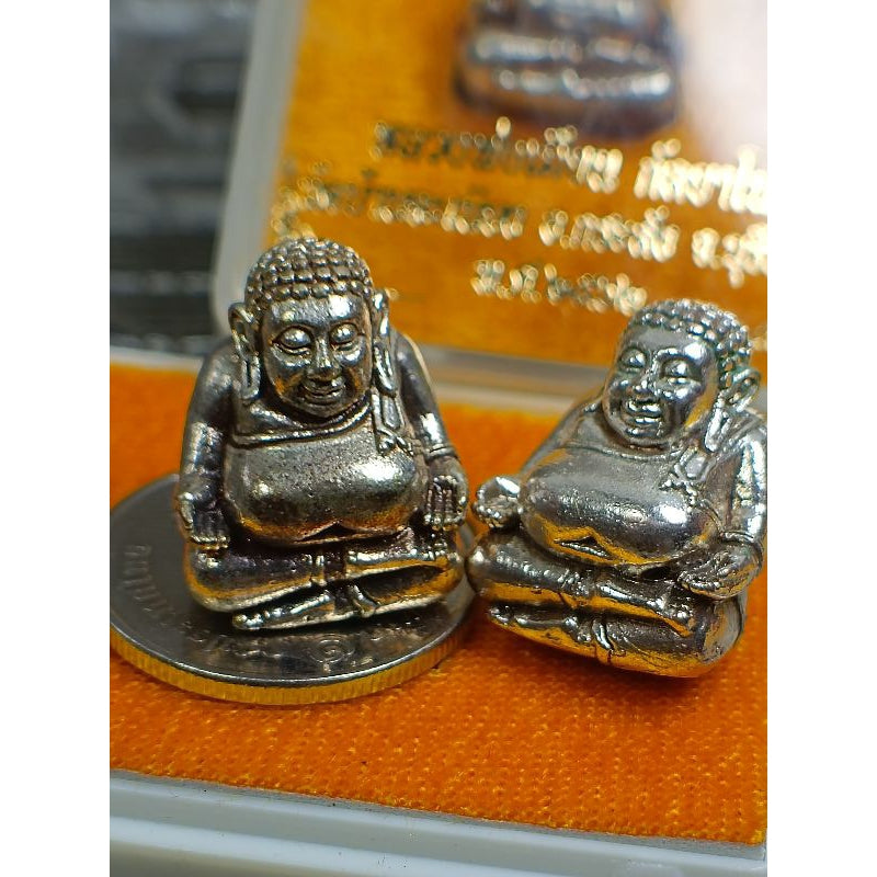 💰 Somboon Sap Kaccayana 2019 Sacred Wealth & Prosperity Amulet (Nava-Metal with Silver Takrut) – Luang Phor Mian, Wat Ban Chaneang, Buriram, Thailand