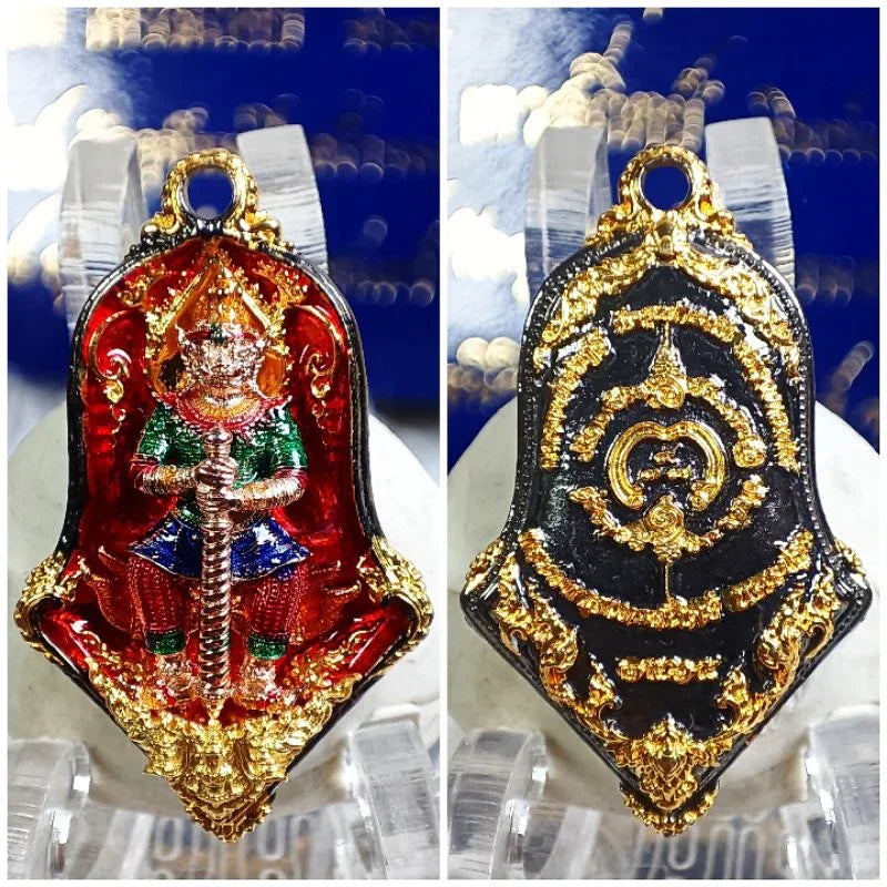 Divine Lord Vishnu Amulet - Taowessuwan's Guardian for Wealth and Protection