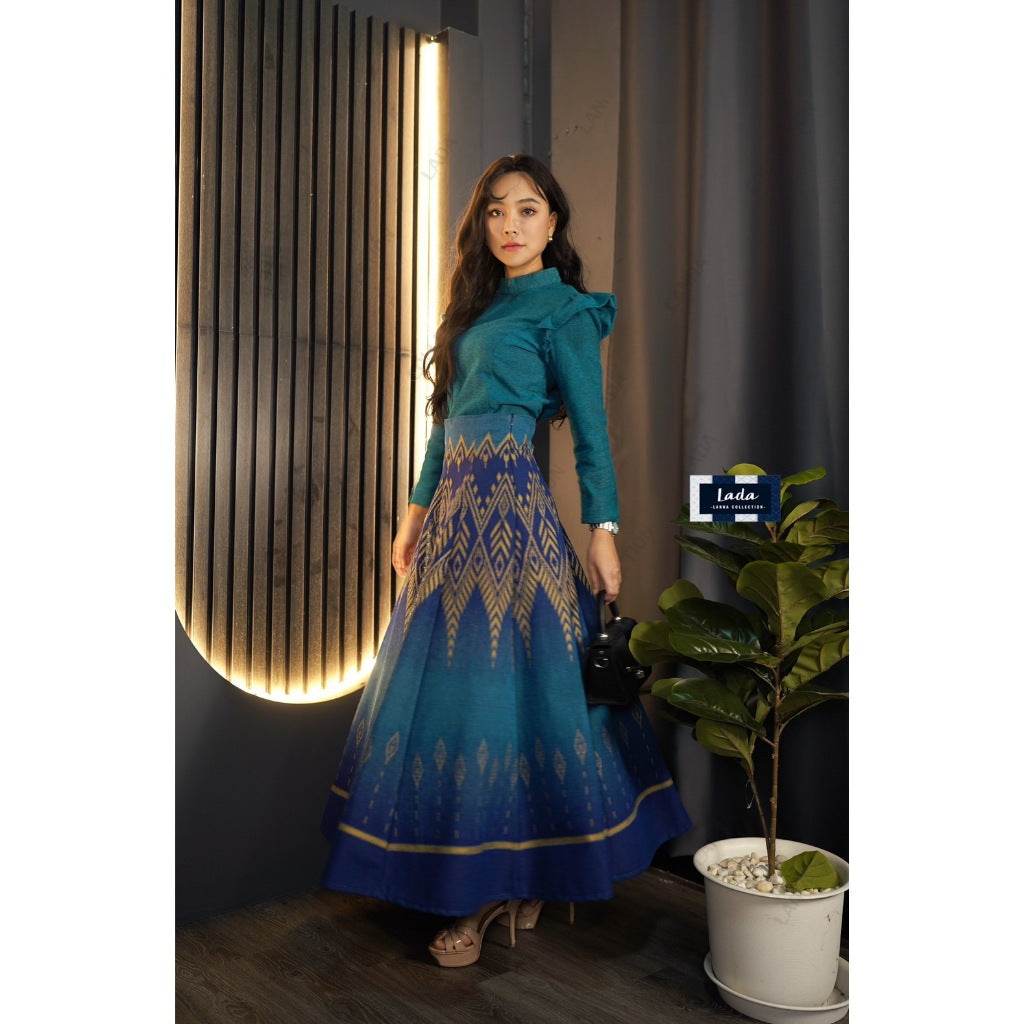 New 8-Piece Pleated Skirt with Pine Print – High-Waisted Cotton Skirt | 26–32 Inch Waist Sizes One-Sake.com ม่วงเข้ม / L ม่วงเข้ม / S ม่วงเข้ม / M ม่วงเข้ม / S-ม่วงเข้ม / M-ม่วงเข้ม / L-ม่วงเข้ม / XL-น้ำเงินเข้ม / S-น้ำเงินเข้ม / M-น้ำเงินเข้ม / L-น้ำเงินเข้ม / XL-
