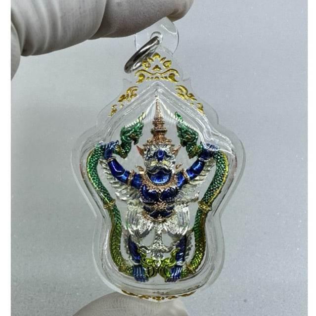 Paya Krut Subduing Naga - Ruay Som Pratana Edition B.E. 2565 from Wat Huay Duan, Nakhon Sawan (Blessed by Luang Phor Phat) Default Title