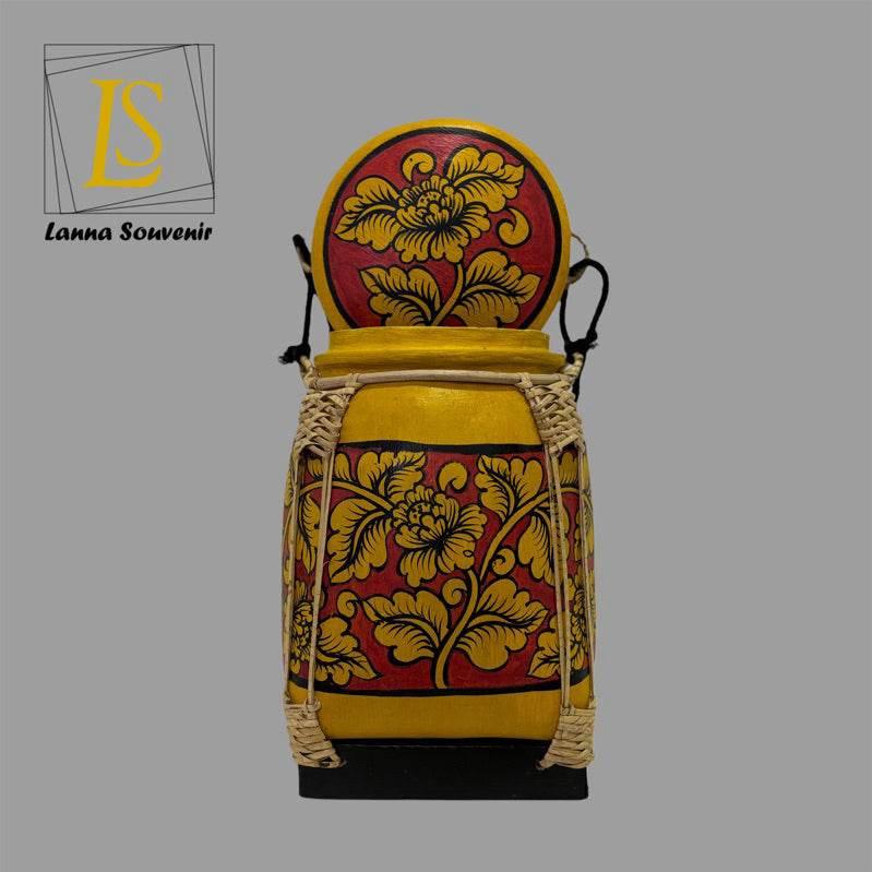 Lanna Floral Storage Jar for Elegant and Functional Kitchen Decor D26