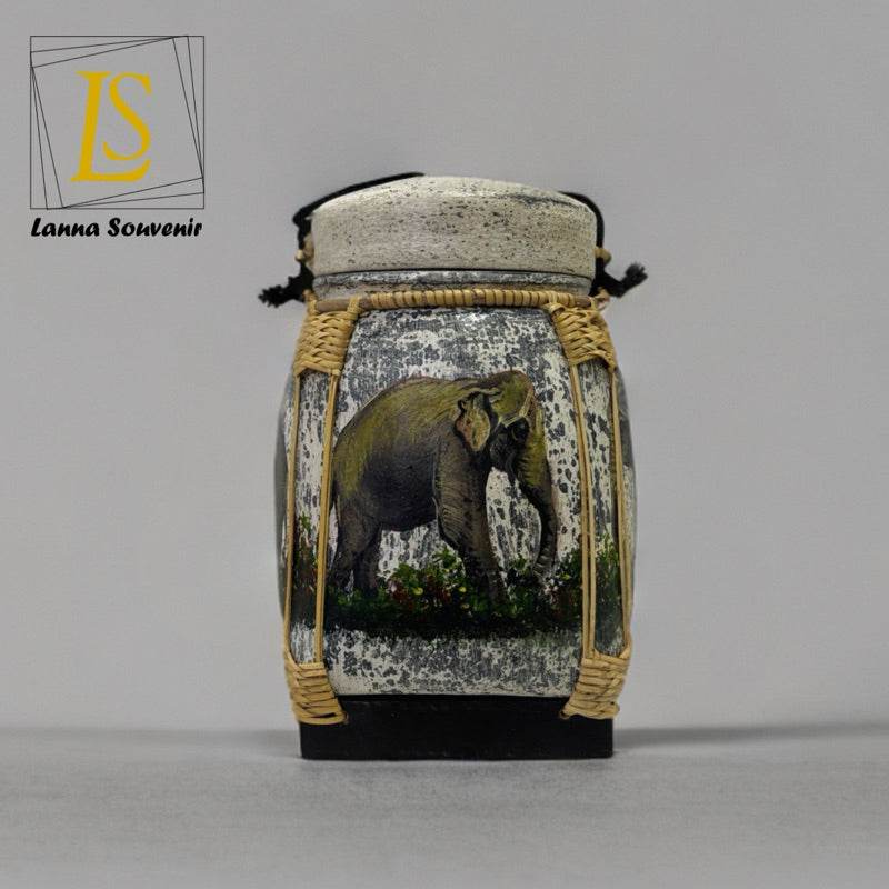 Lanna Bamboo Rice Box with Floral Pattern – Handmade Thai Storage Jar in 18x29cm | Decorative &amp; Functional Bamboo Basket from Northern Thailand One-Sake.com D4 D1 D3 D1-D3-D4-D5-D2-D6-D7-D8-D9-D10-D11-D12-D13-D14-D15-D16-D17-D18-D19-D20-D21-D22-D23-D24-D25 Premium paint-D26-D27 Premium1-D28-D29-D30-D31-D32-D33-D34-D35-D36-
