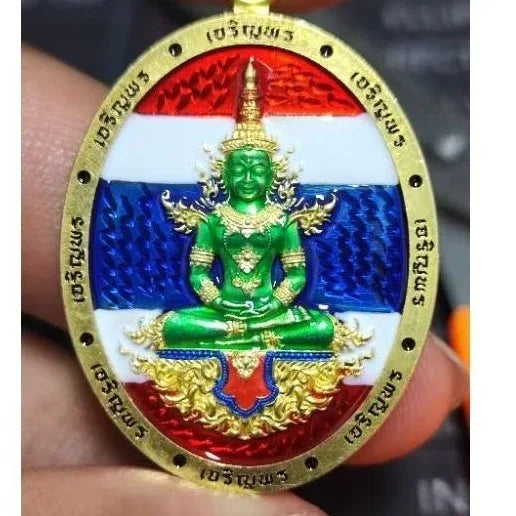 Phra Kaew Morakot Coin by Luang Pu Boonma Chotithammo, Khao Kaew Thong Hermitage, 2024 Edition
