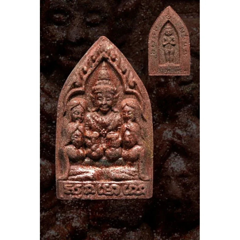 🌟 Khun Phaen 500 Ladies™ Sacred Charm Amulet – Attract Love, Wealth & Divine Protection