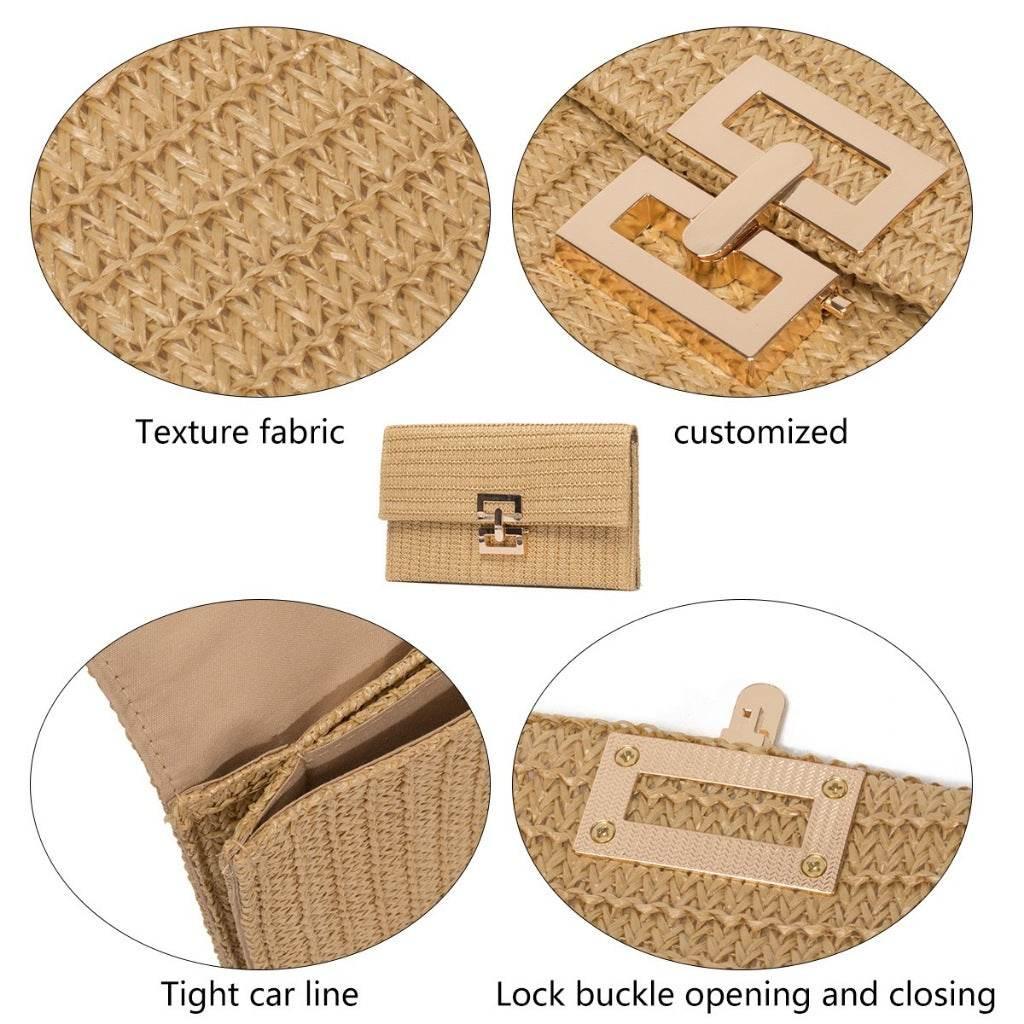 European & American Style Woven Shoulder Bag for Women - Handmade Cotton Rope Tote | Phone & Makeup Friendly - 35cm x 38cm with 28cm Strap