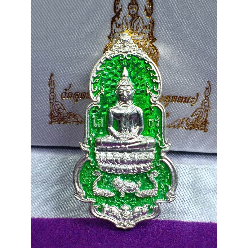 Luang Phor Sothorn &amp; Lord Vishnu Guardian (Thao Wessuwan) – “Supreme Fortune &amp; Wealth” Edition - Thai Blessing Co