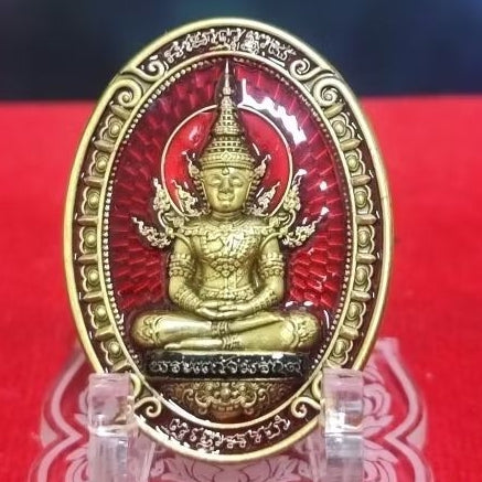 ✨ The Immortal Emerald Buddha "100th Anniversary" Centennial Sovereign: Consecrated by Luang Phor Phat, Wat Huay Duan (2021 Edition) – Authentic Thai Sacred Medallion for Absolute Protection, Merit-Based Prosperity, and Divine Status ✨