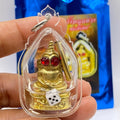 ✨ Imperial Conqueror Phor Ngang "Victory of Ten Directions": Sacred Destiny-Uplifting Spirit Deity with Mahaniyom Attraction Oil and Wealth-Fetching Takrut by Luang Phor Mian, Wat Janeang (Limited 599 Edition) Default Title