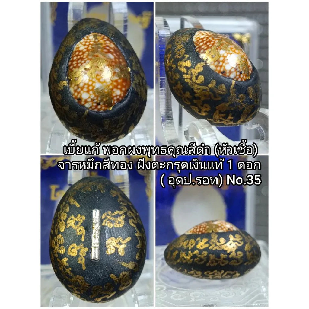 🐢 The Billionaire Turtle: Phaya Tao Ruean "Khot Setthi" (Super Wealth & Debt Clearing) - Luang Phor Thong, Wat Ban Rai Amulets made from sacred powder.