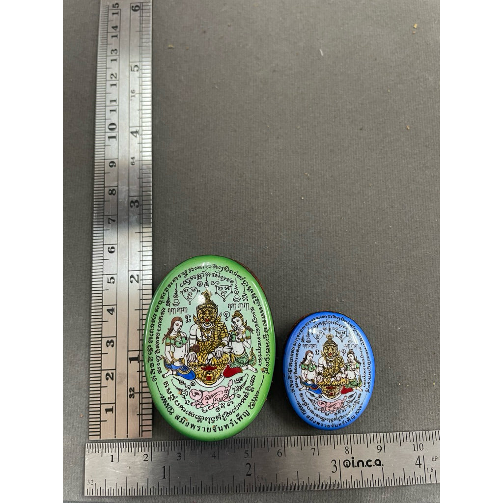 ✨ The Immortal Saming Prai Tiger-Spirit Sovereign Locket: Masterpiece Edition by Luang Pu Khamphuang, Wat Wang Sai Samakkee Tham – Authentic Thai Occult Talisman for Absolute Command, Invincible Protection, and Predatory Wealth Success ✨