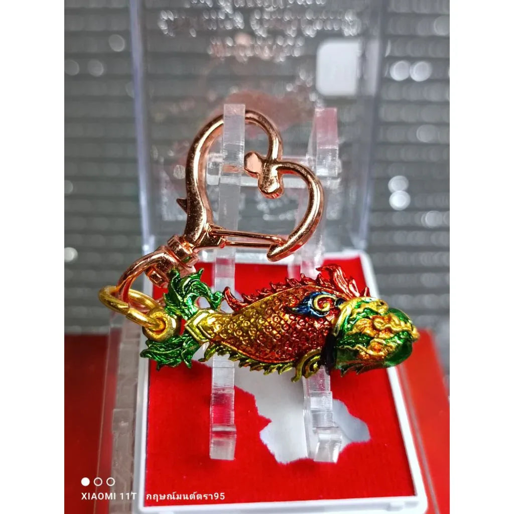 🐟✨ Mystic Flow: The Sacred Wealth Fish – Charisma & Infinite Abundance Talisman (Chao Sap Edition by Phor Tan Khieu)