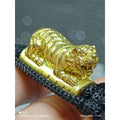 🐯 The Roar of Dominance: Takrut "Big Single Tiger" Wristband (Year 2016) - Luang Phor Pern, Wat Bang Phra Default Title