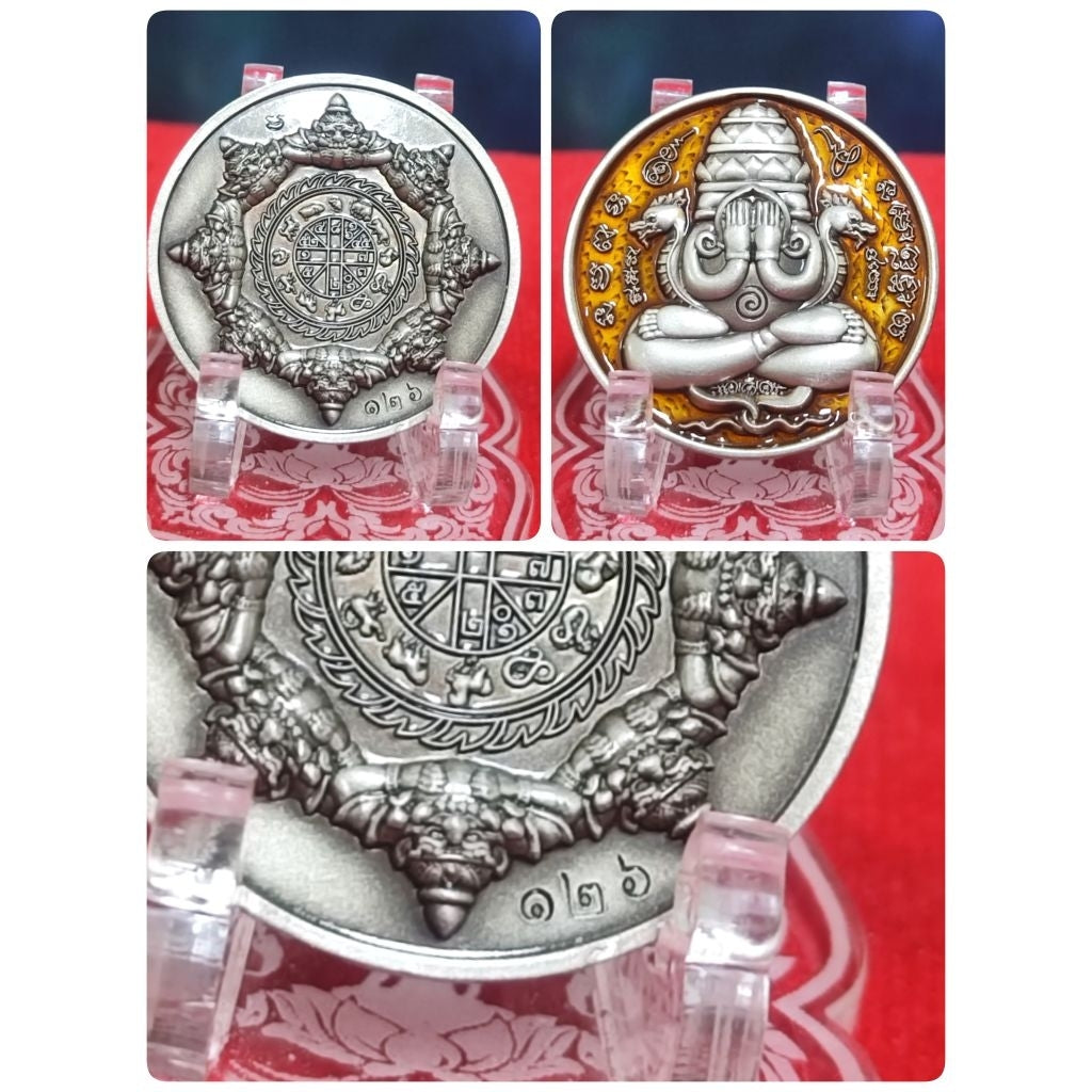 Phra Pidta Phang Phra Kan Medal Break Poverty Chains &amp; Attract Abundance No.126