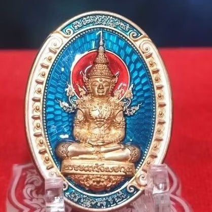 ✨ The Immortal Emerald Buddha "100th Anniversary" Centennial Sovereign: Consecrated by Luang Phor Phat, Wat Huay Duan (2021 Edition) – Authentic Thai Sacred Medallion for Absolute Protection, Merit-Based Prosperity, and Divine Status ✨