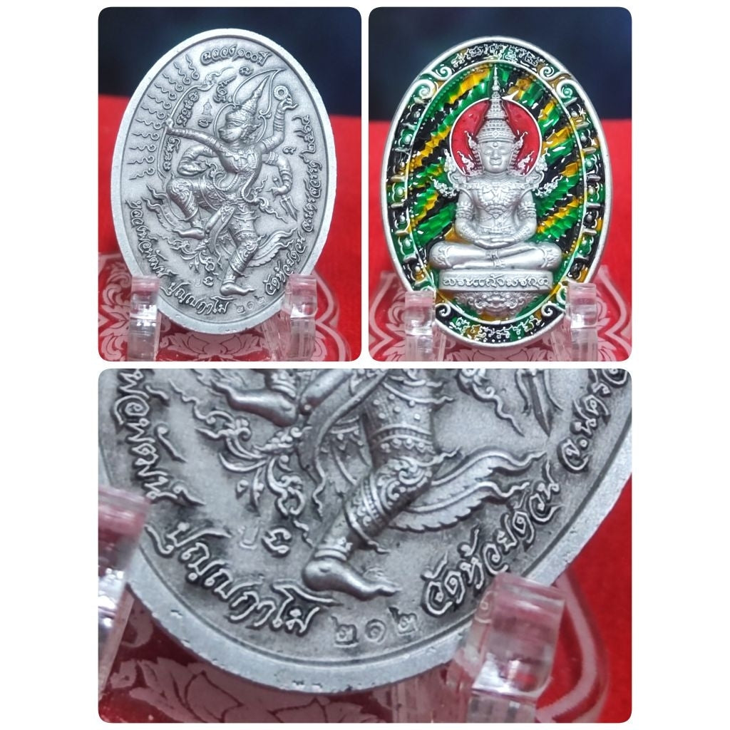✨ The Immortal Emerald Buddha "100th Anniversary" Centennial Sovereign: Consecrated by Luang Phor Phat, Wat Huay Duan (2021 Edition) – Authentic Thai Sacred Medallion for Absolute Protection, Merit-Based Prosperity, and Divine Status ✨ 6