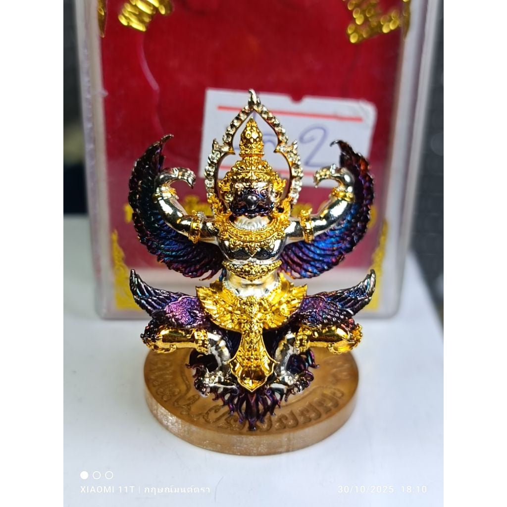 🦅 The Sovereign Sun-Bird: Phor Than Phong’s Phaya Krut Chakraphat Setthi – The Ultimate Garuda Talisman for Empire Building and Absolute Protection