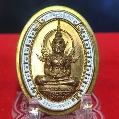 ✨ The Immortal Emerald Buddha "100th Anniversary" Centennial Sovereign: Consecrated by Luang Phor Phat, Wat Huay Duan (2021 Edition) – Authentic Thai Sacred Medallion for Absolute Protection, Merit-Based Prosperity, and Divine Status ✨