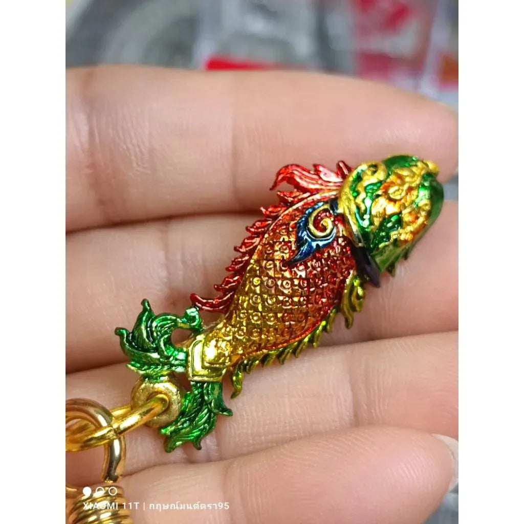 🐟✨ Mystic Flow: The Sacred Wealth Fish – Charisma & Infinite Abundance Talisman (Chao Sap Edition by Phor Tan Khieu)