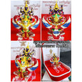 🦅 AstraSovereign: The Vishnu-Garuda "Universal Abundance" Statuette (2025 Collector’s Edition by Luang Phor Koon, Wat Banglang) A large number of people painted the national flag.